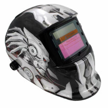 Welding Helmet Professional Solar  Auto Darkening Welding Helmet Welding  TIG MIG Grinding Mask Robot Style