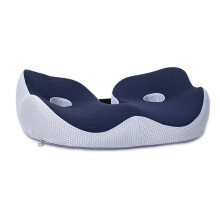 Cushion U-Shaped Pillow Suitable for Chair Cushion Car Office Coccyx Relaxation Chair Cushion Cushion Navy