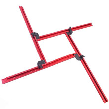 Router Jig Frame for Woodworking,Adjustable Square Router Template Guide, Router Jig 53cm/21inch,Squares