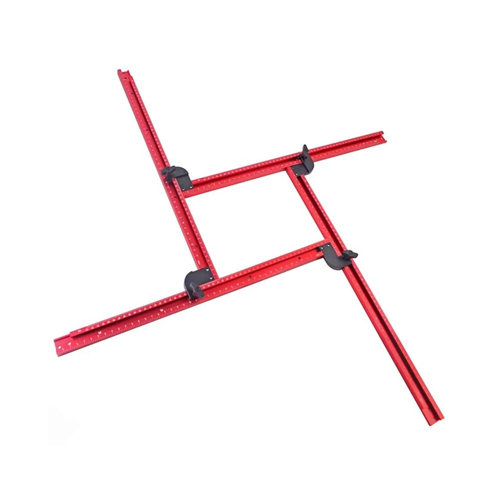 Router Jig Frame For Woodworking,Adjustable Square Router Template Guide, Router Jig 53Cm/21Inch,Squares 6034081256876