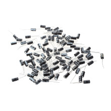 100 x condensateur electrolytique radial en aluminium 100uF 25V 6 x 11mm