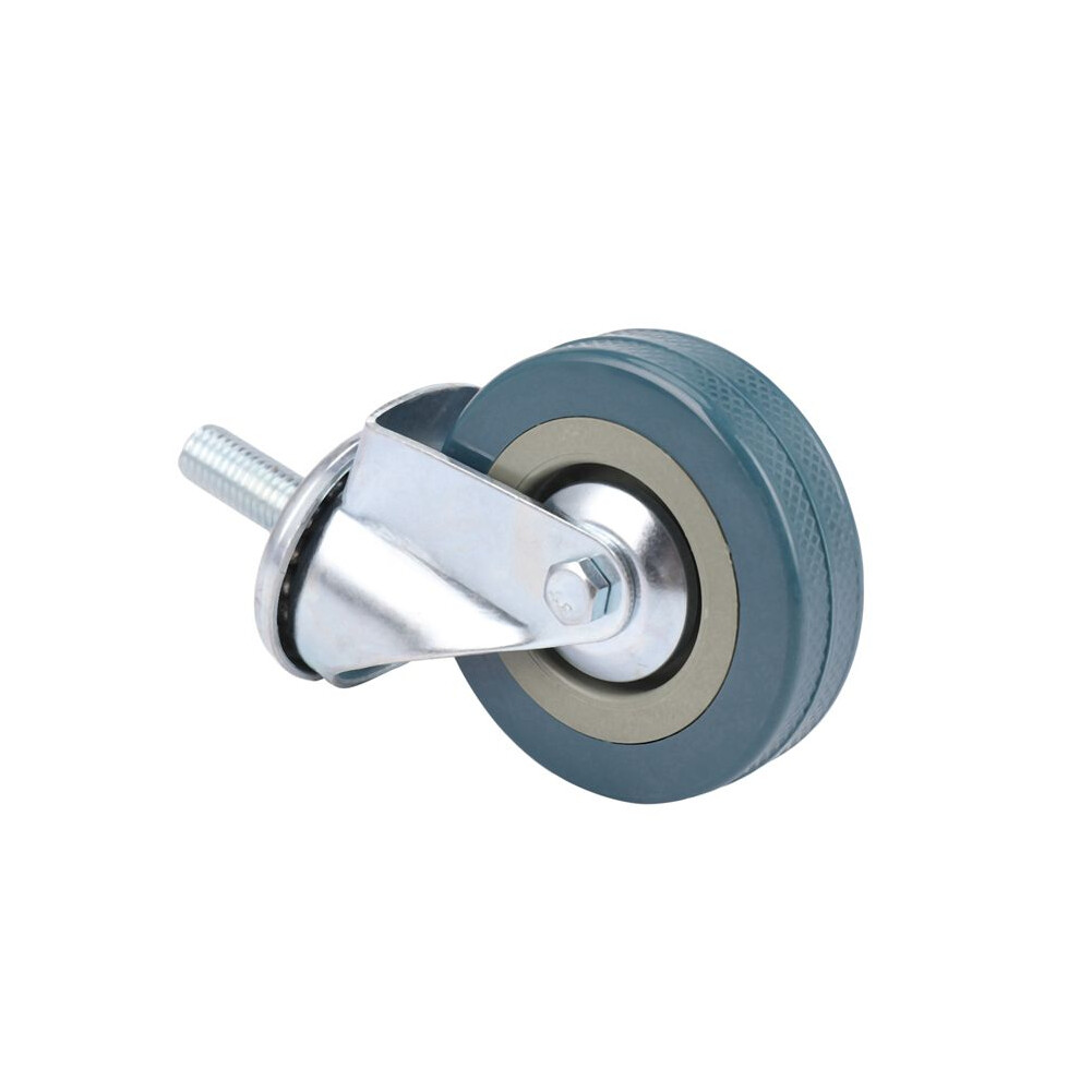 Heavy Duty 75Mm Swivel Castor With Brake Trolley Casters Wheels For Furniture, Set Of 8 4711679281985