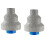 Diamond Beveling Chamfer Bits for Tile, Marble, Glass, Granite, Ceramic, Countersink Drill Bit 2 Pack 1