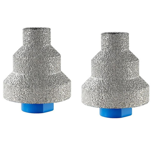 Diamond Beveling Chamfer Bits for Tile, Marble, Glass, Granite, Ceramic, Countersink Drill Bit 2 Pack