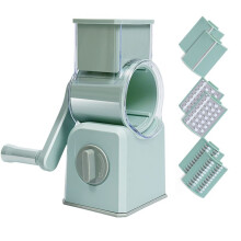 1PCS Vegetable Cutter Slicer Manual Chopper Machine Garlic Potato Shredder Kitchen Multifunctional Drum Slicer