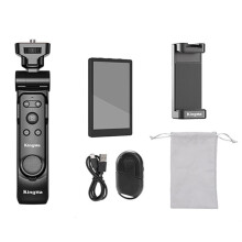 KingMa Vlog Selfie Monitor Screen Bracket for  15 14 13 Pro Max Smartphone Video  Remote Control Phone Holder