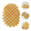 6 pcs realistic faux waffle props for bakery display and kitchen decor 10