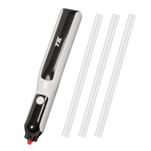 YYC Portable Electric Hot Melt Glue Machine Cordless Lithium Glue Extrusion Tool 7mm Gluestick Applicator for Home