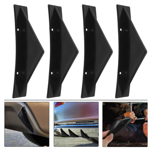 1 Set Heckstoßfänger Lippe Spoiler Auto Tuning Heckdiffusor 2