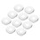 20Pcs Fire Sprinkler Head Protective Heat Collection Plates Silver 11