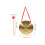 Chinese Traditional Gong with Hammer and Hanging String 3
