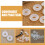 100 Pcs Anti-Slip Rubber Making Stopper Bead Bracelet 5