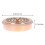 Stainless Steel Lidded Round Mosquito Coil Burning Case 3