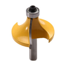 8mm Shank Handle Diameter 44mm Fillet Cutter Woodworking Milling Cutter Chamfering Cutter Arc Cutter Trimmer