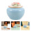 Elegant Ceramic Small Pet Urn Memorial Box for Ashes and Keepsakes 10