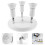 Raindrops 1Set Deckenleuchte Rund Led Für Hotels 5