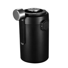 Recipiente Sellado de Doble Capa para Almacenar Granos de Café de Alimenticio con Monitor de Humedad, Leche en Polvo y Hojas de Té.