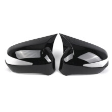 Exterior Door Mirror Cap Rear View Mirror Cover Backup Mirror Housing for 8th 4-Door2006-2011 76250SNCA02ZD