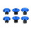 6-in-1 Metal Thumb Joystick Cap Accessory for PS5 Dualsense  Series Controller 6 Interchangeable Joysticks 1