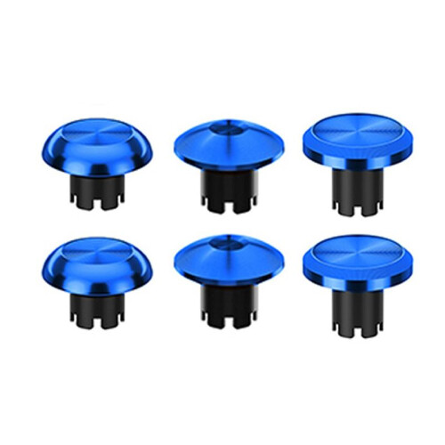 6-in-1 Metal Thumb Joystick Cap Accessory for PS5 Dualsense  Series Controller 6 Interchangeable Joysticks