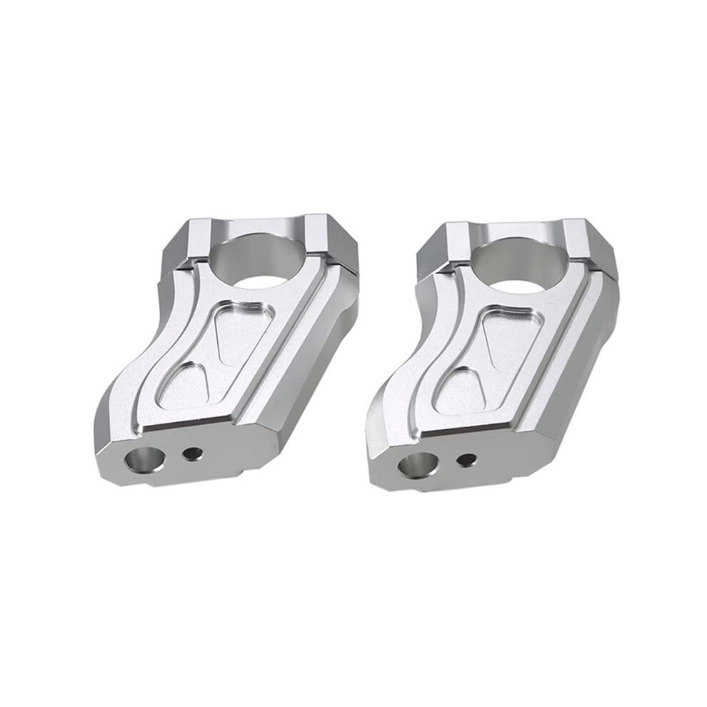 Motorcycle Handlebar Riser Mount Extension Clamps For R Nine T Rninet R9t R 9 T 2014-2020 Silver 6033428298876