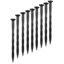 Pacote de 80 Estacas de Ancoragem de Bordas de Plástico de 8 Polegadas para Jardim, Gramado, Estacas de Paisagismo para Bordas de Pavimentação