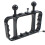 Underwater Action Camera Diving Rig Dual Handheld Diving Bracket Flashlight Stand Selfie Stick Stabilizer for  13 1