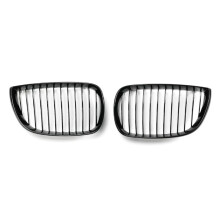 Pojedynczy Grill Przedni w Kolorze Błyszczącej Czerni dla Serii 1 E81 E82 E87 E88 2004-2007
