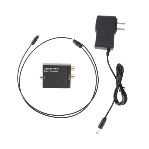 Convertisseur Audio À Analogique Compact Noir 1