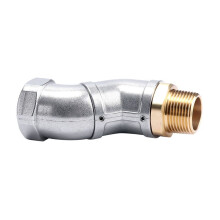 4pcs 3/4 Inch Fuel Hose Swivel 360 Rotating Connector for Fuel Nozzle Multi Plane Fuel Plane Swivel