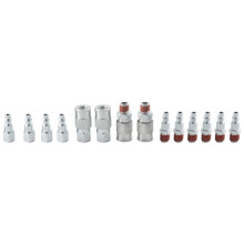 14 Pieces 1/4 Inch Npt Quick Connect Air Coupler And Plug Kit for Air Compressor Accessories Fittings