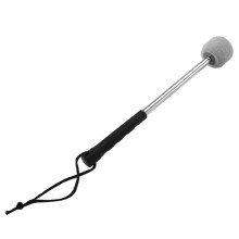 20Pcs Bass Drum Mallet Percussion Mallets Timpani Sticks with Stainless Steel Handle,White