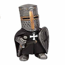Exquisite Knight Dwarf Guard, Garden Decorations,Knight Gnomes Guard,Garden Statue Garden-Art Figurines Ornaments E