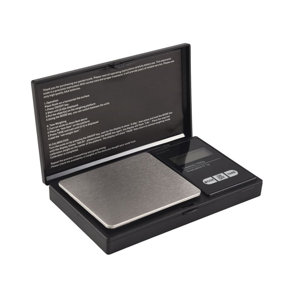 Digital Pocket Scale 1000G X 0.1G, Kitchen Scale, Jewelry Scales Electronic Scale Pocket Scale 4711357900672