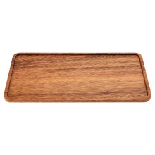 Südamerikanisches Walnuss Tablett, Massiv Holz Nachmittagstee Tablett Aus Holz, Obst Tablett, Café Einfaches Snack Tablett