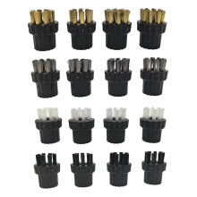 16Pcs M8 Steam Cleaner Brush  Steamer Replacement Attachments for Hard Surface Brush  Steam Cleaner Accessories