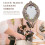 Triple Moon Goddess Wall Mirror Trinity Wall-Mounted Mirror with Five-Pointed Retro Hanging Mirror 7