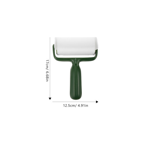 1Ensemble Rouleau Vert Portable Pour Poils D'animaux En PP 1