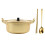 1 set metal noodle pot for instant ramen and kitchen use 7