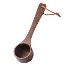 Nature Wood  Measuring Scoop Tea Coffee Bean Scoop Sugar Spice Measure Spoon MeasuringTool for HomeKitchen Cooking B