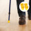 4Pcs Yellow Rubber Walking Stick Tips Non-Slip Cane Feet Replacement 4