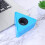 2 Pcs Triangle Interview Mic Cube Shaped Microphone Station Logo 11