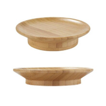 Wijnglas Gourmet Dienblad Bamboe Wijnglas Deksel Wijnglas Dienblad.