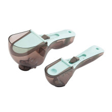 Nouvelle Cuillère à Mesurer Graduée Réglable Cuillère à Mesurer Tasse Accessoires de Cuisine Outil de Mesure de Cuisine