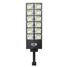 Solar Lights,LED Outdoor Solar Road Area Lamp, Solar Lights with Remote Control, for Parking Lot Yard A