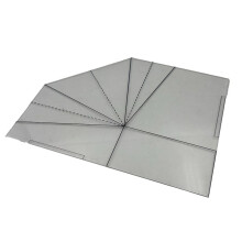 Nähvorlage für Faltbaren Lebensmittelkorb, Faltbarer Lebensmittelkorb, Nählineal, Bodenmatte, Handtaschenlineal, 12 Zoll