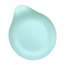 Drop-Shaped Disposable Serving Tray Spoon and Fork Tray Frosted Cake Tray Fruit Tray, Dried Fruit Tray, Serving Tray C