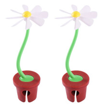 Daisy Flower Shape Anti-Overflow Bracket Lifting Insulation Pad Kitchen Gadgets
