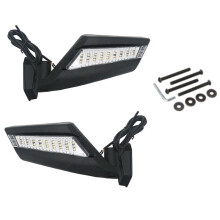 UTV Rearview Mirror with LED Turn Signal Light for Bombardier Maverick X3 Turbo(R) 2017-2020