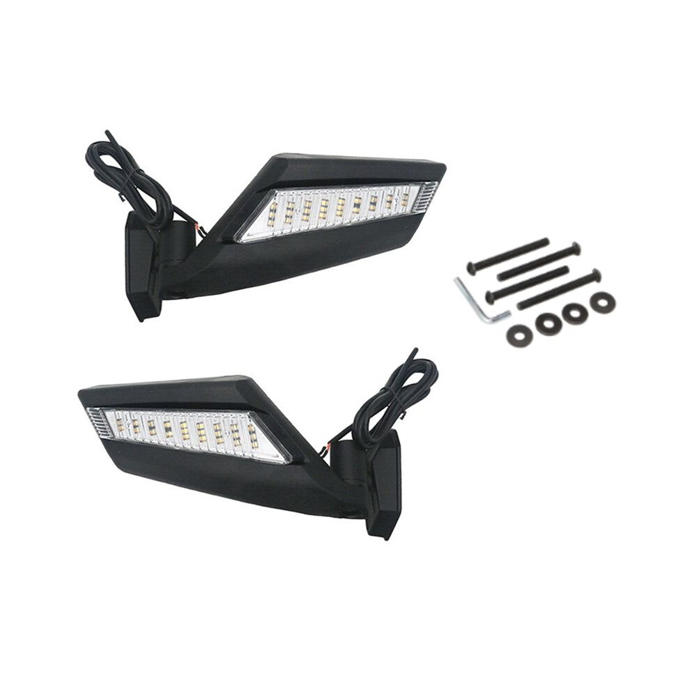 Utv Rearview Mirror With Led Turn Signal For Bombardier Maverick X3 Turbo(R) 2017-2020 Light 6032587320053